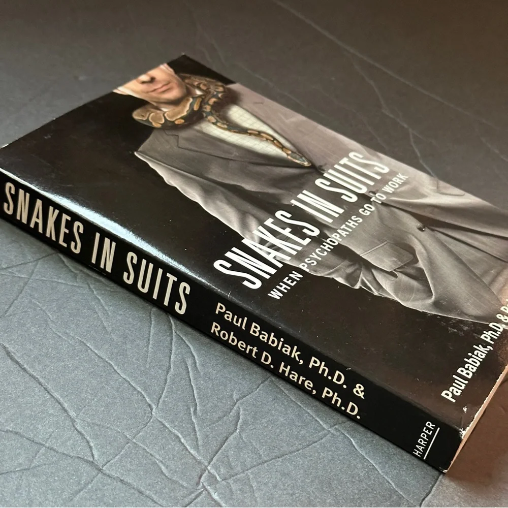 Snakes in Suits by Paul Babiak | Self-Help, Psychology | Paperback Book - Picture 3 of 10